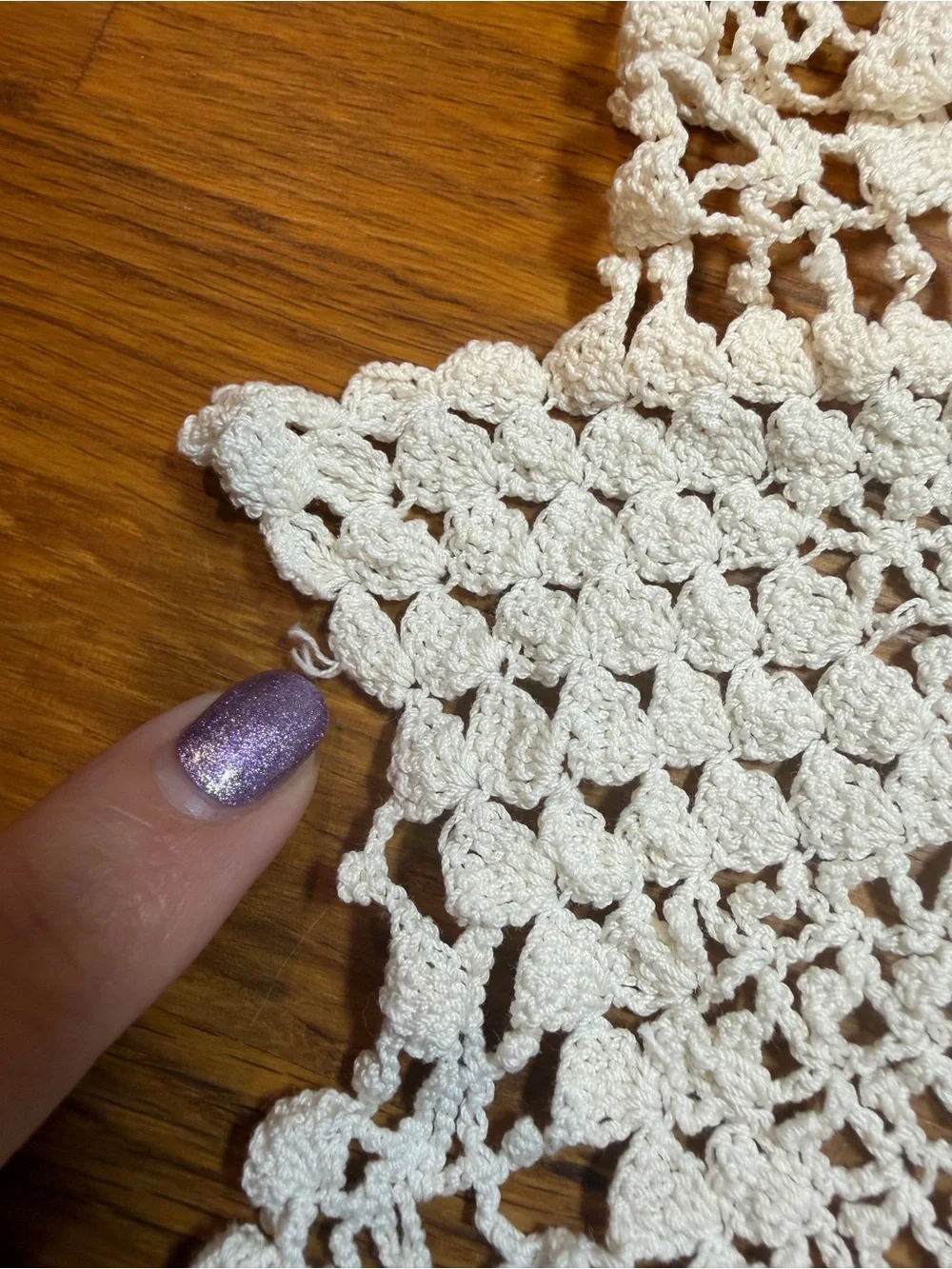 Crochet Doily - Decorative Table Accent